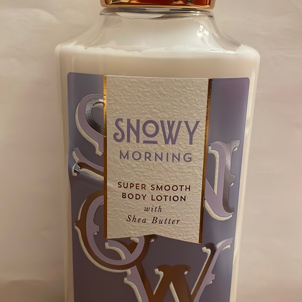 Rare Snowy Morning body lotion